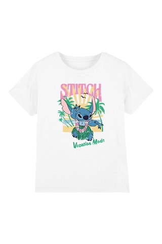 T-shirt Stitch Lilo en Stitch Disney - Wit