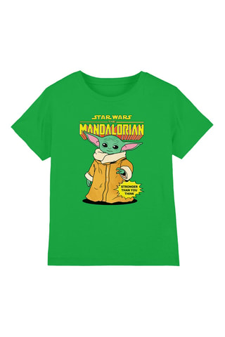 T-shirt Grogu The Mandalorian Star Wars - Groen