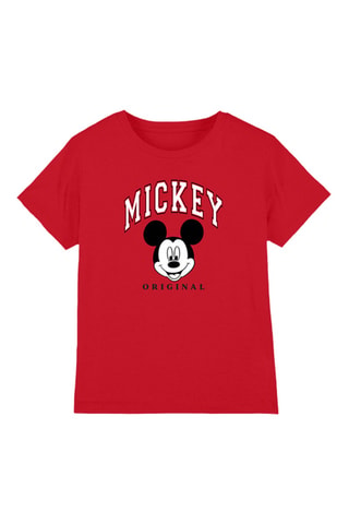 T-shirt Mickey Disney - Rood