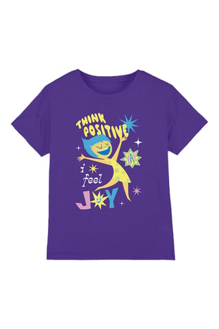 T-shirt Joy Inside Out 2 Disney Pixar - Paars