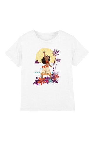 T-shirt Vaiana Vaiana De legende van het einde van de wereld Disney - Wit