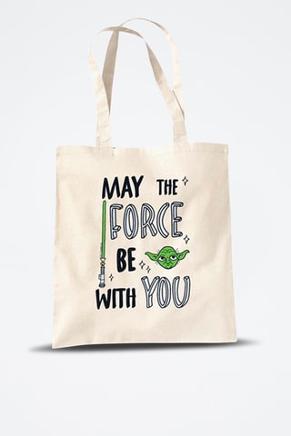 Tote Bag Yoda Star Wars - Ecru