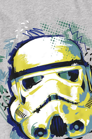 T-shirt Darth Vador Star Wars - Grijs