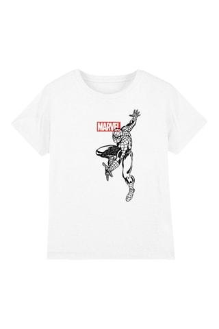 T-shirt Spider-Man Avengers Marvel - Wit