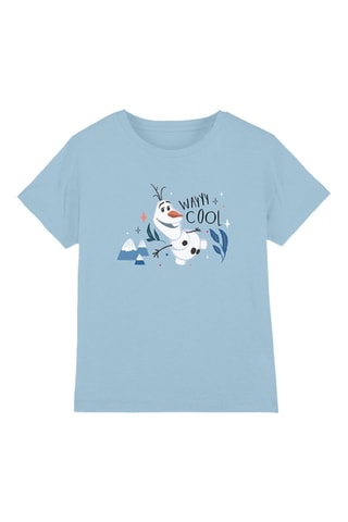 T-shirt Olaf Frozen Disney - Lichtblauw