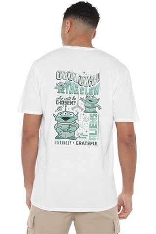T-shirt Aliens Toy Story Disney Pixar - Wit