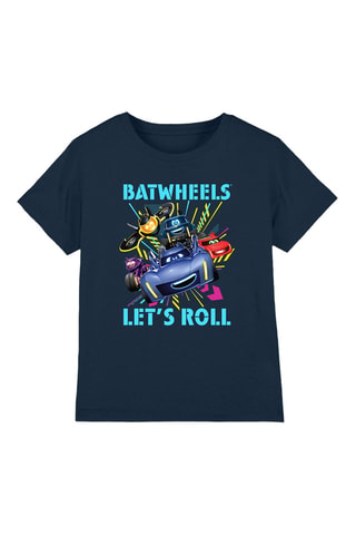 T-shirt Batwheels DC Comics - Marineblauw