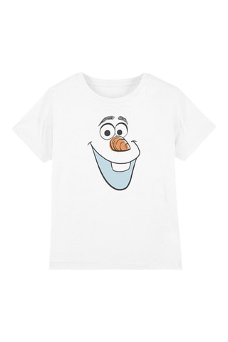 T-shirt Olaf Frozen Disney - Wit