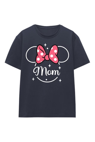 T-shirt Minnie Disney - Marineblauw