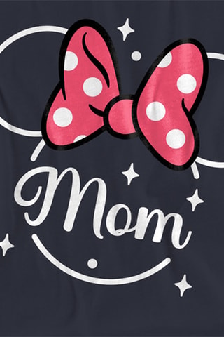 T-shirt Minnie Disney - Marineblauw