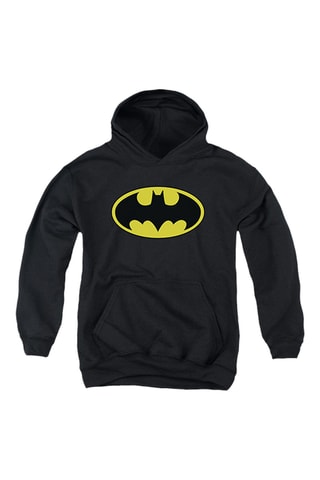 Sweater met Capuchon Batman Justice League DC Comics - Zwart