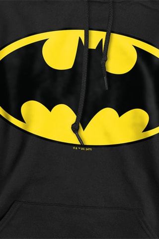 Sweater met Capuchon Batman Justice League DC Comics - Zwart