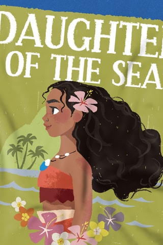 T-shirt Vaiana Vaiana De legende van het einde van de wereld Disney - Blauw