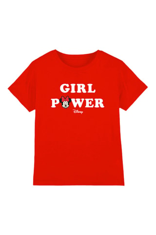 T-shirt Minnie Disney - Rood