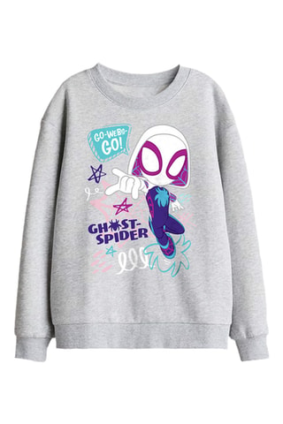 Sweater Spider-Gwen Spidey en zijn Vrienden Marvel - Grijs