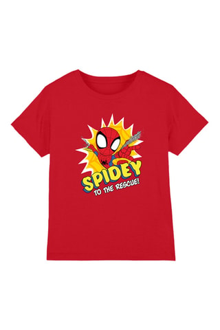 T-shirt Spidey Spidey en zijn Vrienden Marvel - Rood