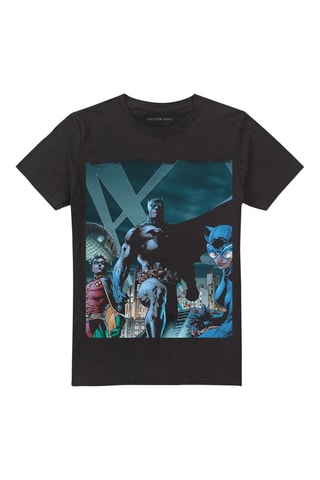 T-shirt Justice League DC Comics - Zwart