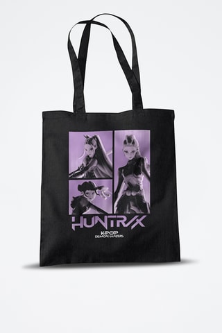Tote Bag Kpop Demon Hunters - Zwart