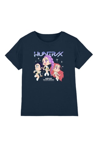 T-shirt KPop Demon Hunters - Marineblauw