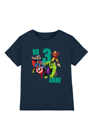 T-shirt Avengers Marvel - Marineblauw