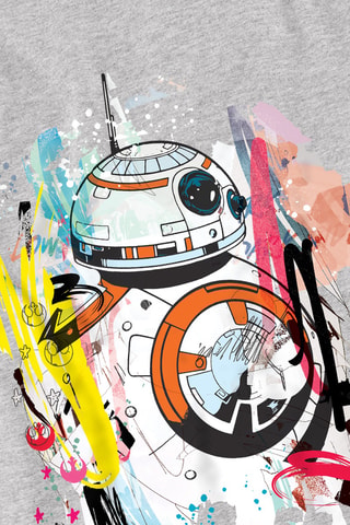 T-shirt BB-8 Star Wars - Grijs