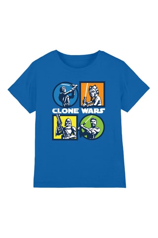 T-shirt The Clone Star Wars - Blauw