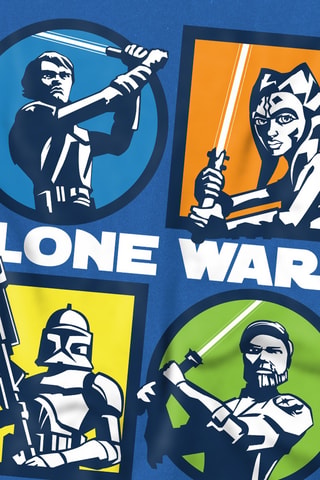 T-shirt The Clone Star Wars - Blauw