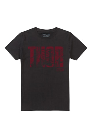 T-shirt Thor Avengers Marvel - Zwart