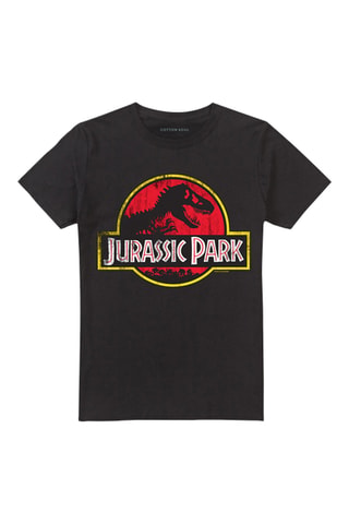 T-shirt Jurassic Park - Zwart