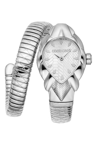 Reloj de cuarzo de acero - Plateado