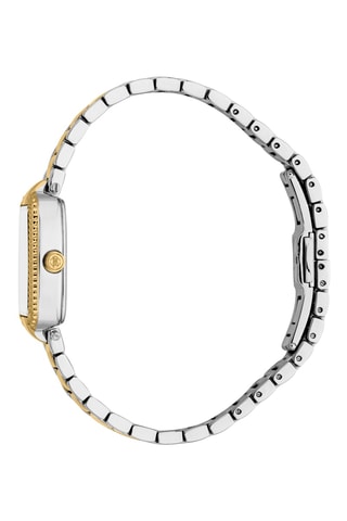 Reloj de cuarzo de acero - Dorado y plateado