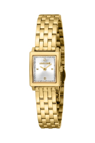 Reloj de cuarzo de acero - Dorado y plateado