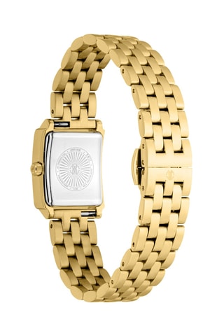 Reloj de cuarzo de acero - Dorado y plateado
