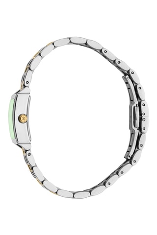 Reloj de cuarzo de acero - Plateado y dorado
