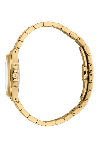 Reloj de cuarzo de acero - Dorado y plateado