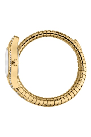 Reloj de cuarzo de acero - Dorado y plateado
