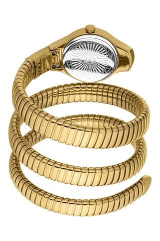Reloj de cuarzo de acero - Dorado y verde