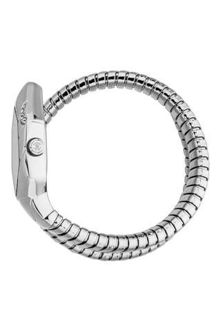 Reloj de cuarzo de acero - Plateado y negro