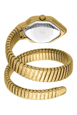 Reloj de cuarzo de acero - Dorado y verde