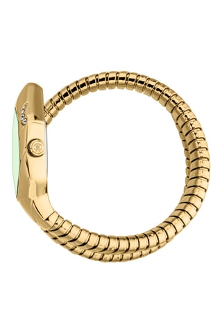 Reloj de cuarzo de acero - Dorado y verde