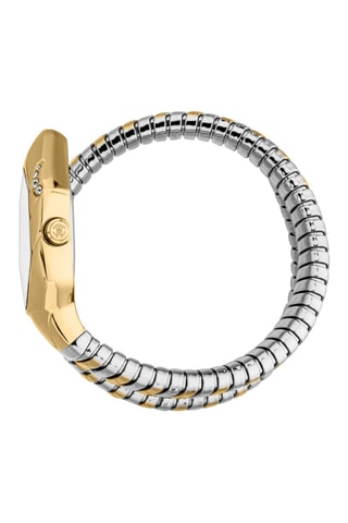 Reloj de cuarzo de acero - Dorado y plateado