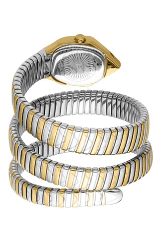 Reloj de cuarzo de acero - Dorado y plateado