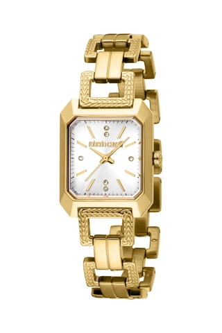 Reloj de cuarzo de acero - Dorado y plateado