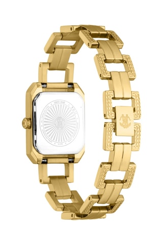 Reloj de cuarzo de acero - Dorado y plateado