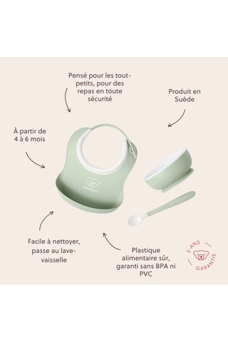 Ensemble repas - 3 pièces - Dès 6 mois