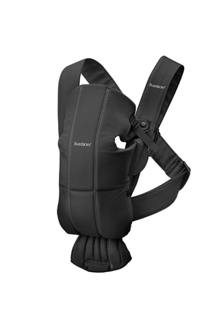 Porte-bébé Mini - De la naissance à 12 mois - Jusqu'à 11 kg - Noir