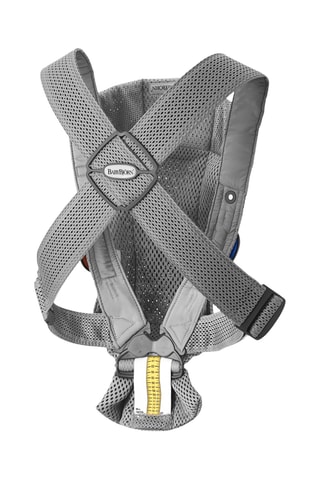 Porte-bébé Mini - De la naissance à 12 mois - Jusqu'à 11 kg - Gris