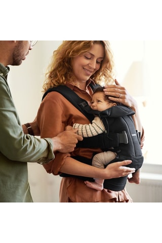 Porte-bébé One - De la naissance à 3 ans - Jusqu'à 15 kg - Noir