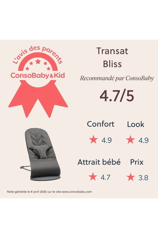 Transat Bliss - De la naissance à 2 ans - Jusqu'à 13 kg