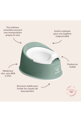 Pot Smart sans BPA - À partir de 2 ans - Jusqu'à 11 kg